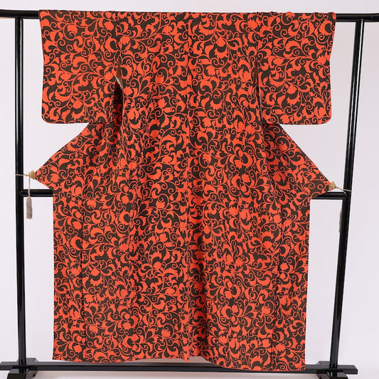 Vintage Japanese kimono (Komon) M-size 100% silk / 541