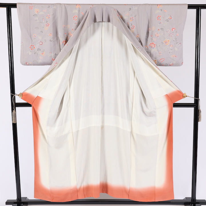 Japanese kimono (Komon) M-size 100% silk / 542