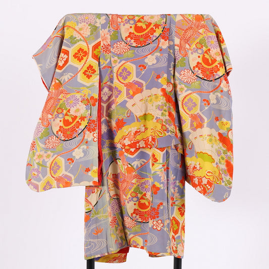 Japanese kimono (baby clothes) 100% silk /545