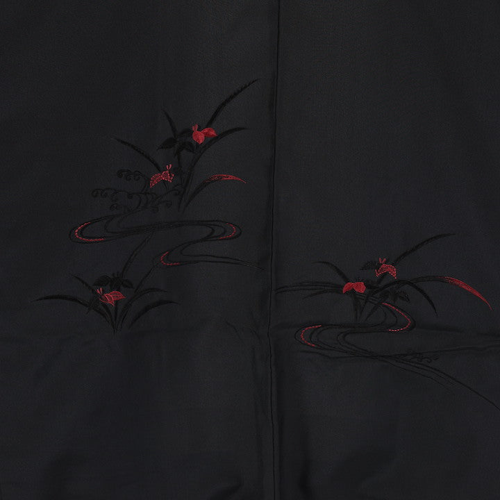 Japanese kimono Jacket (Haori) M-size polyester / 558