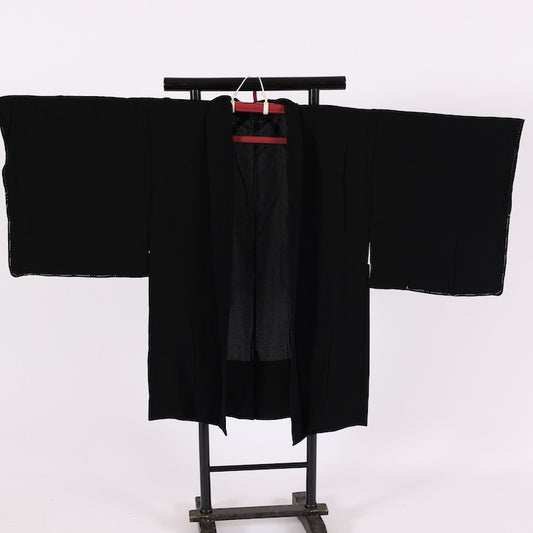 Japanese kimono Jacket (Haori) S-size 100% silk / 560