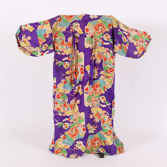 Antique Wear under the kimono undershirt(Nagazyuban) 100%silk / 564