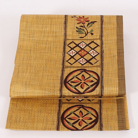 Japanese kimono sash belt (Hukuro-obi) 100% silk / 573