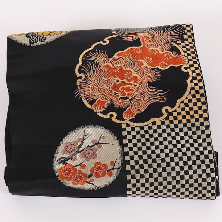 Japanese kimono sash belt (Nagoya-obi) 100% silk / 577