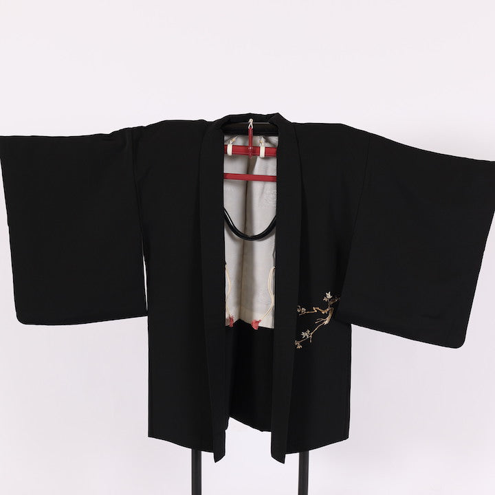 Japanese kimono Jacket (Haori) M-size 100% silk / 580