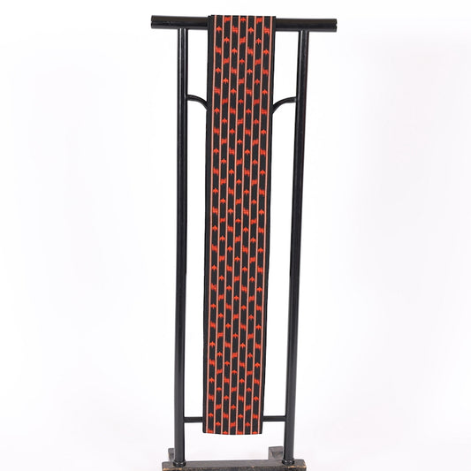 Japanese kimono sash belt (Hanhaba-obi) cotton / 581