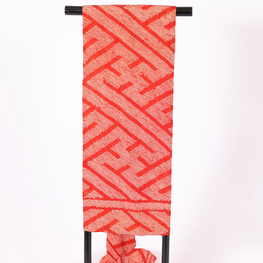 Vintage Japanese kimono sash belt (Nagoya-obi) 100% silk / 586