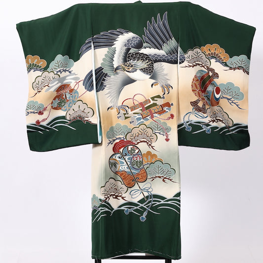 New baby kimono,zyuban 2 piece set (boy) / 617