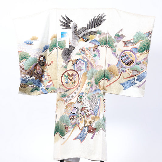 New baby kimono,zyuban 2 piece set (boy) / 618