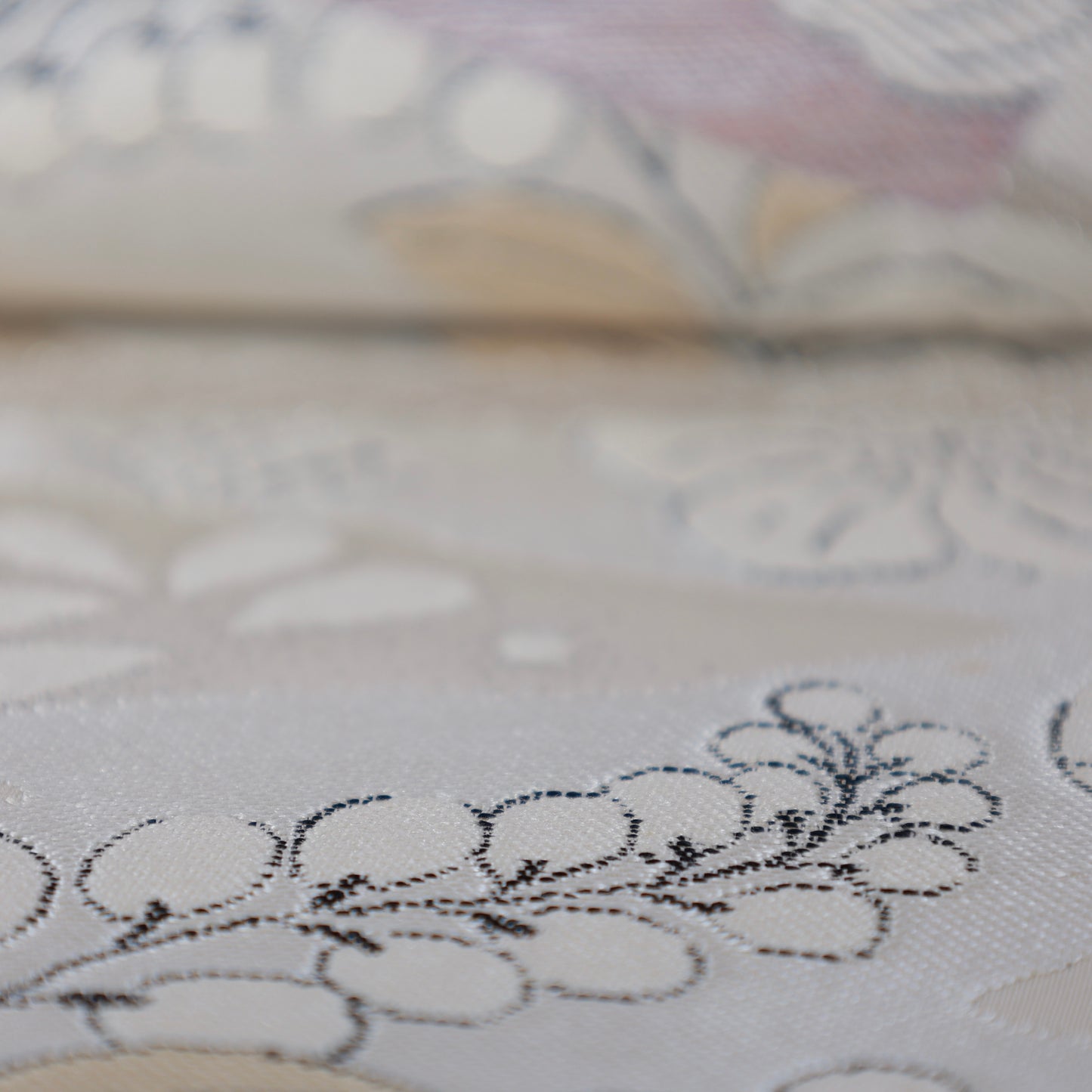 Used sash belt (Hukuro-obi) 100% silk /1075