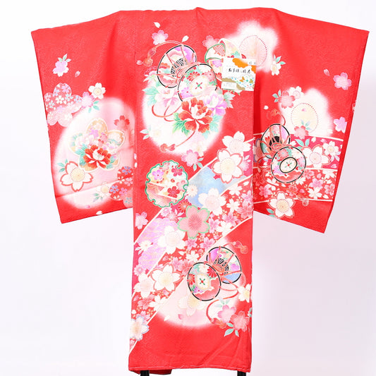 New baby kimono,zyuban 2 piece set (girl) / 621