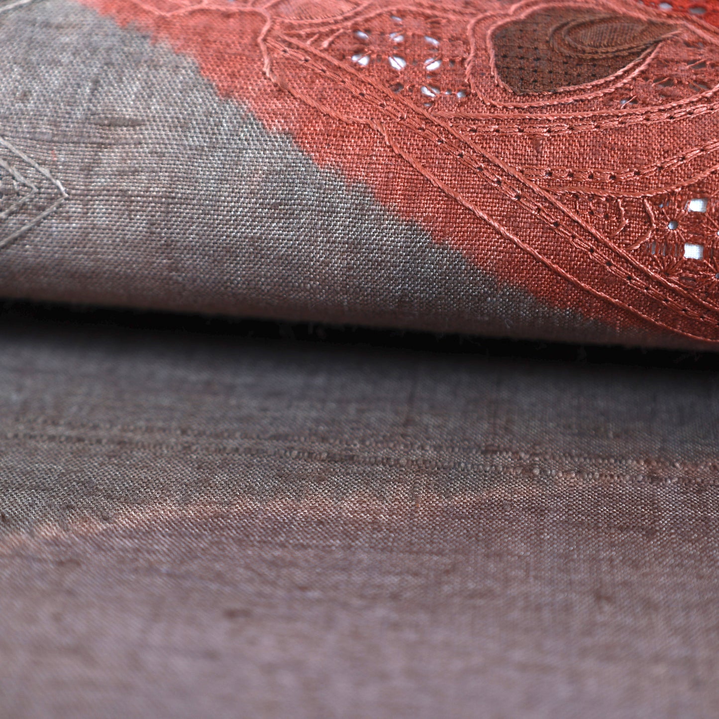 Used sash belt (Nagoya-obi) 100% silk /1077