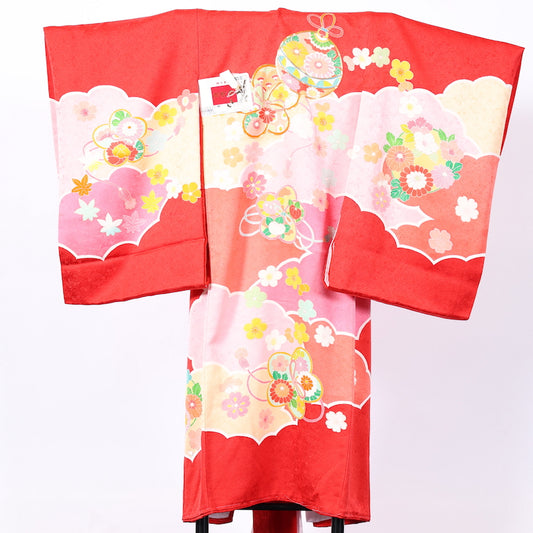 New baby kimono,zyuban 2 piece set (girl) / 622