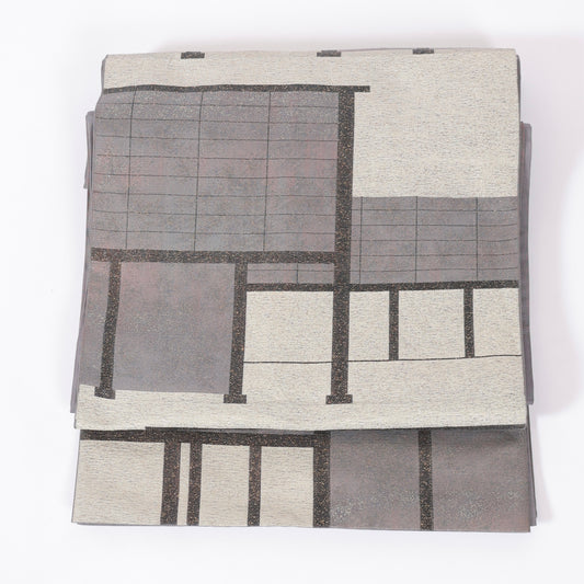 Used sash belt (Hukuro-obi) 100% silk / 1078