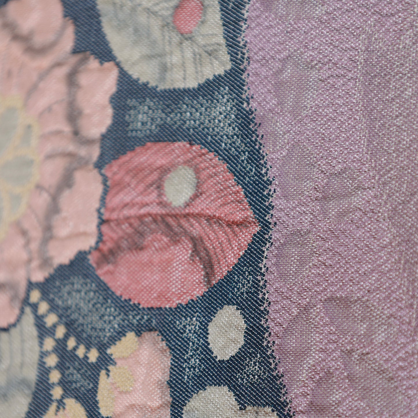 Used sash belt (Hukuro-obi) 100% silk / 1079