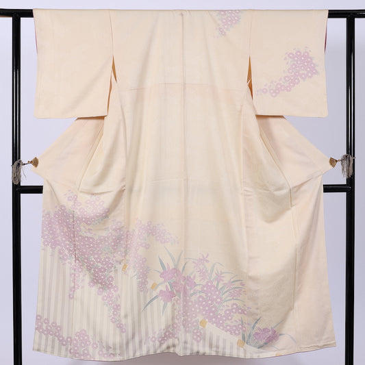 Japanese kimono (Houmongi) M-size 100% silk / 629
