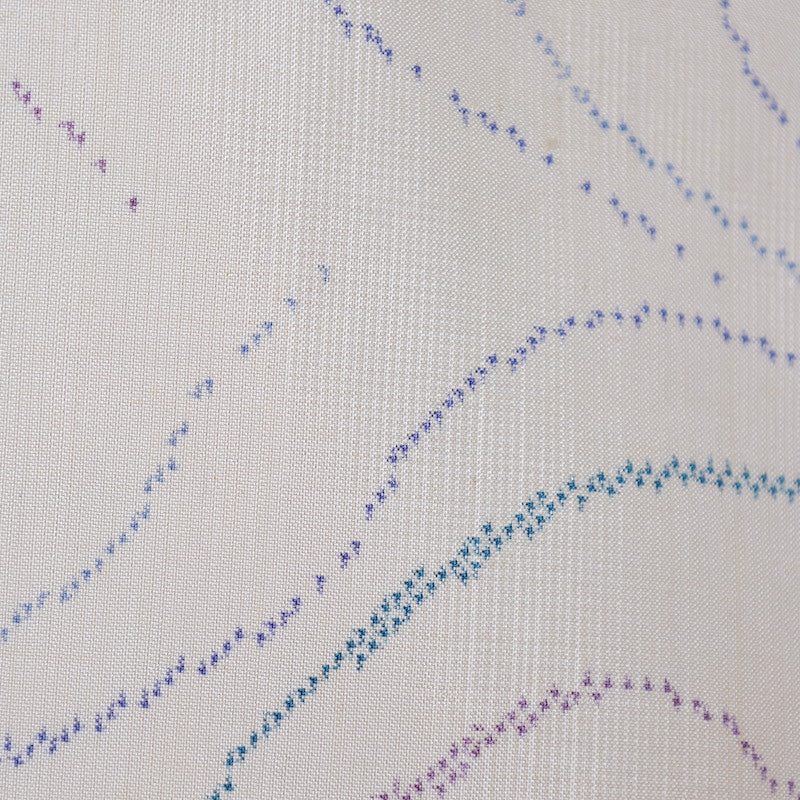 Used kimono (Tsumugi) L-size 100% silk / 1087