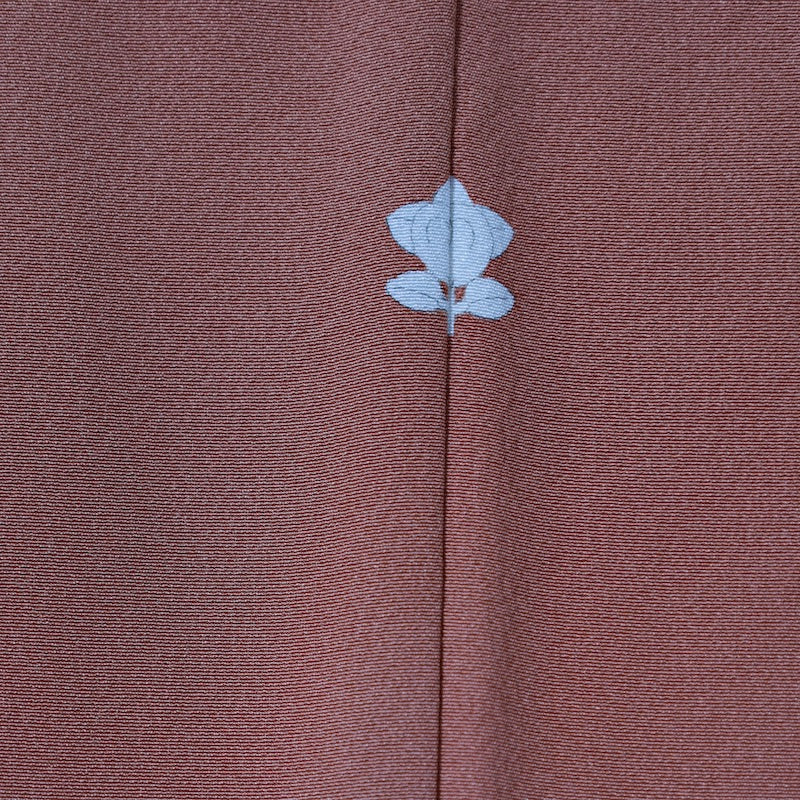 Used kimono (Irotomesode) M-size 100% silk / 1090