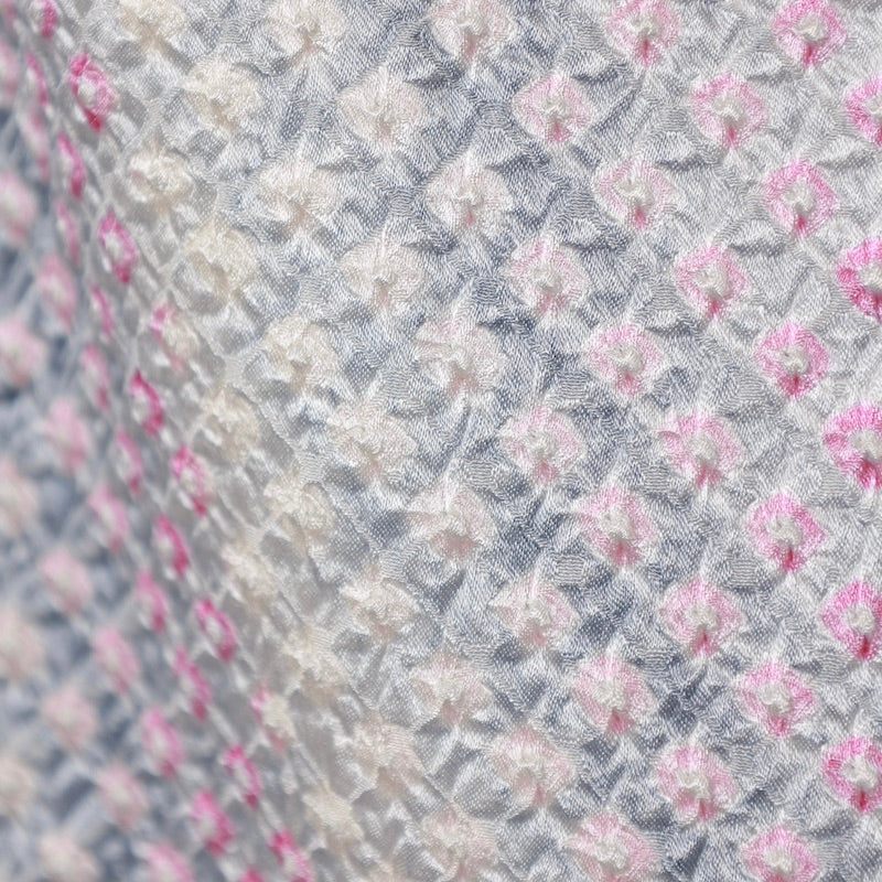 Used kimono (Komon) M-size 100% silk / 1098