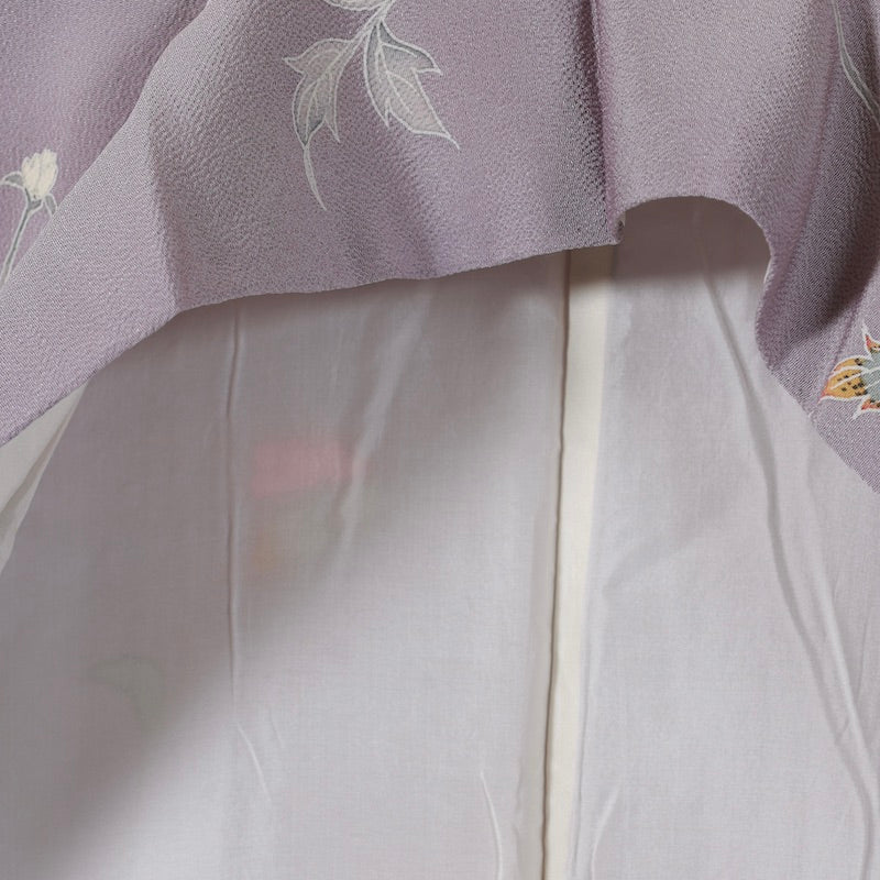 Used kimono (Houmongi) M-size 100% silk / 1099