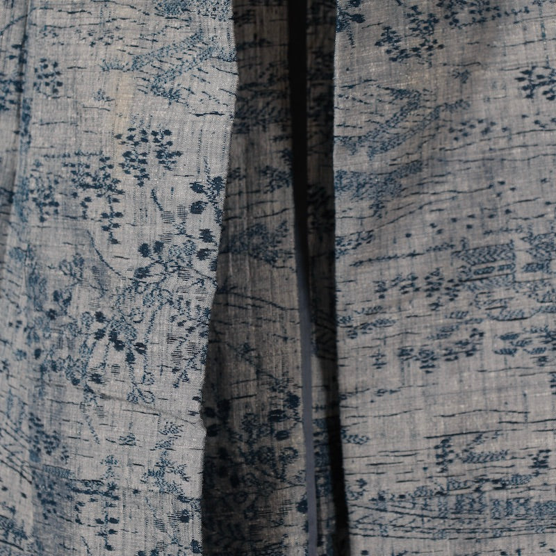 Used kimono (Tsumugi) M-size 100% silk / 1103