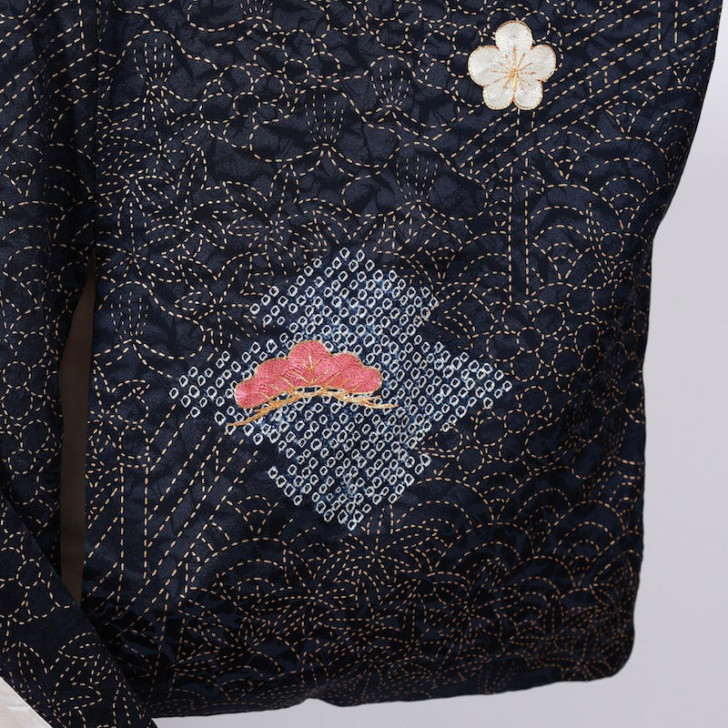 Used kimono (Tsukesage) M-size 100% silk / 1105