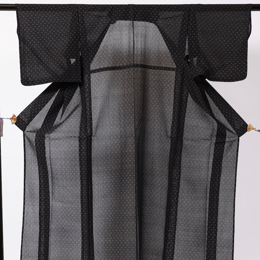 Used kimono (Tsumugi) S-size 100% silk / 1108