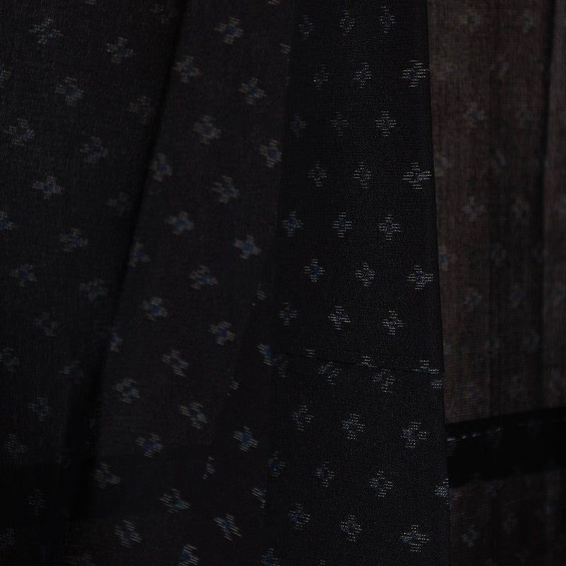 Used kimono (Tsumugi) S-size 100% silk / 1108