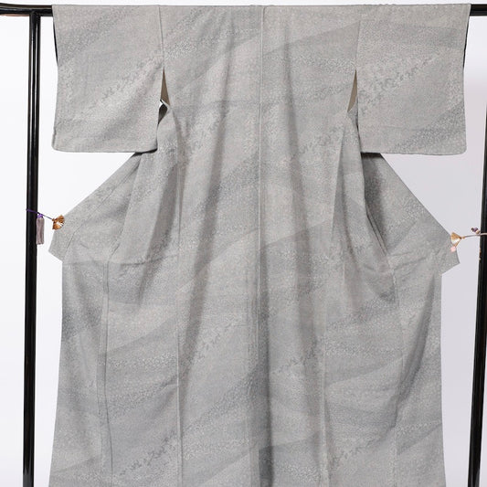 Used kimono (Komon) M-size 100% silk / 1116