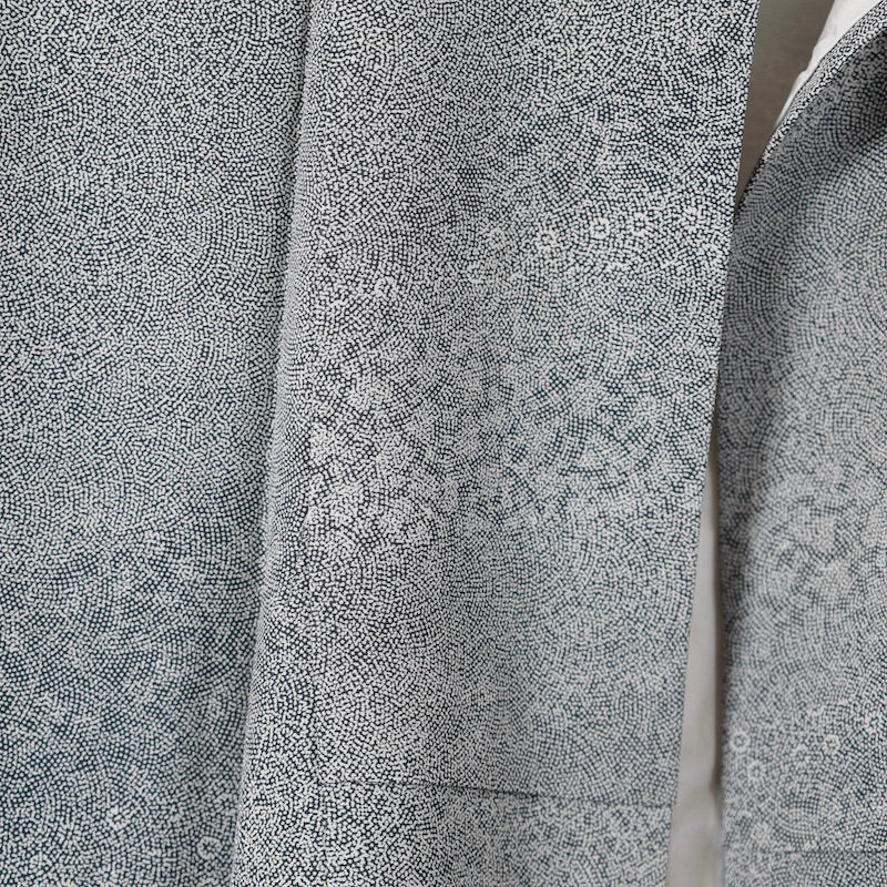 Used kimono (Komon) M-size 100% silk / 1116