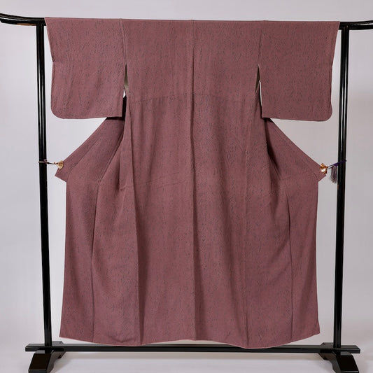 Used kimono (Komon) M-size 100% silk / 1118