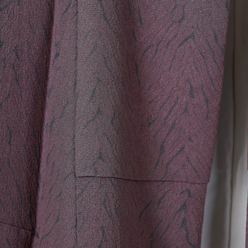 Used kimono (Komon) M-size 100% silk / 1118