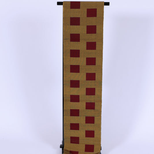 Japanese kimono sash belt (Nagoya-obi) wool / 710