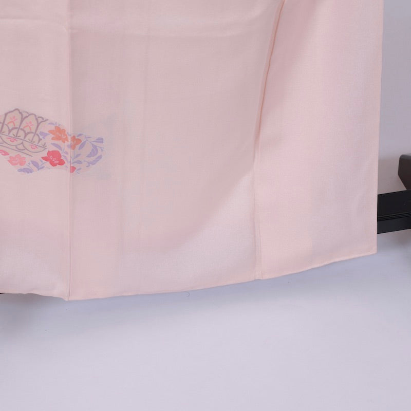 Used kimono (Tsukesage) L-size 100% silk /1128