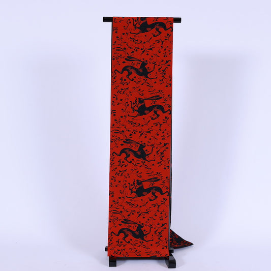 Japanese kimono sash belt (Nagoya-obi) 100% silk / 718