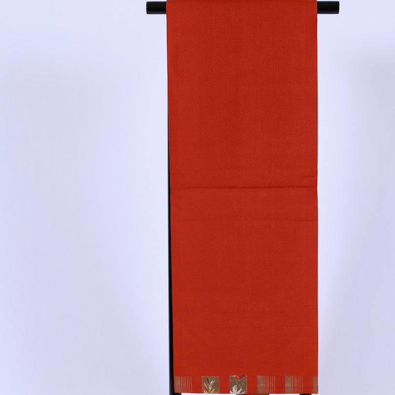 Japanese kimono sash belt (Nagoya-obi) polyester / 723