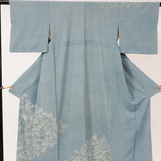 Used kimono (Tsukesage) M-size 100% silk /1134