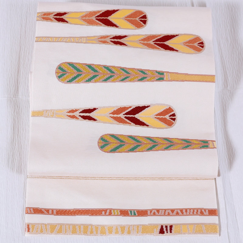 Japanese kimono sash belt (Nagoya-obi) 100% silk New / 724