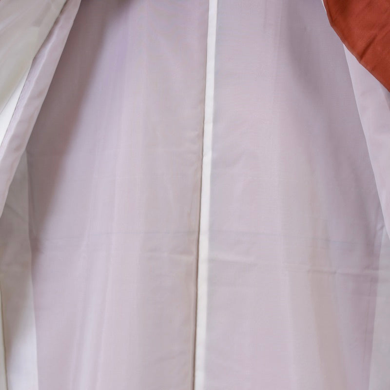 Used kimono (Tsumugi) M-size 100% silk /1131