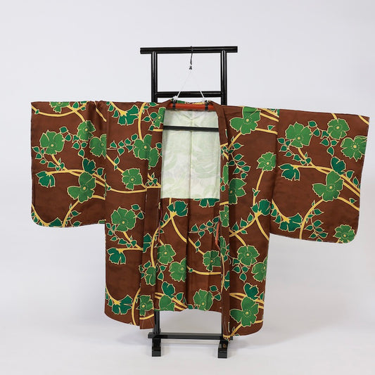 Used kimono jacket (Haori) M-size 100% silk /1139