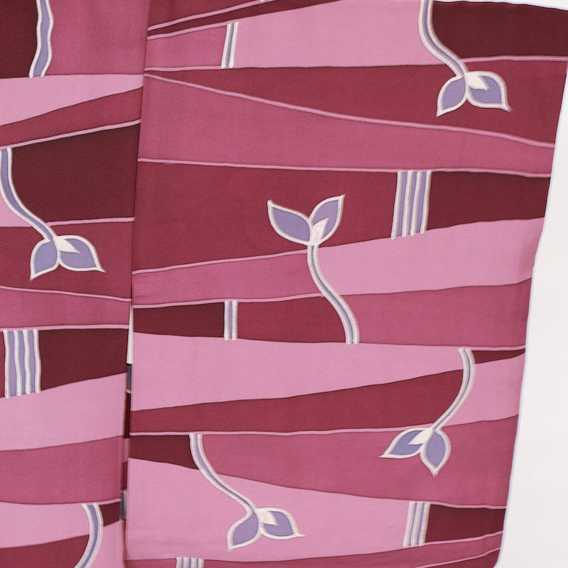 Used kimono jacket (Haori) M-size 100% silk /1140