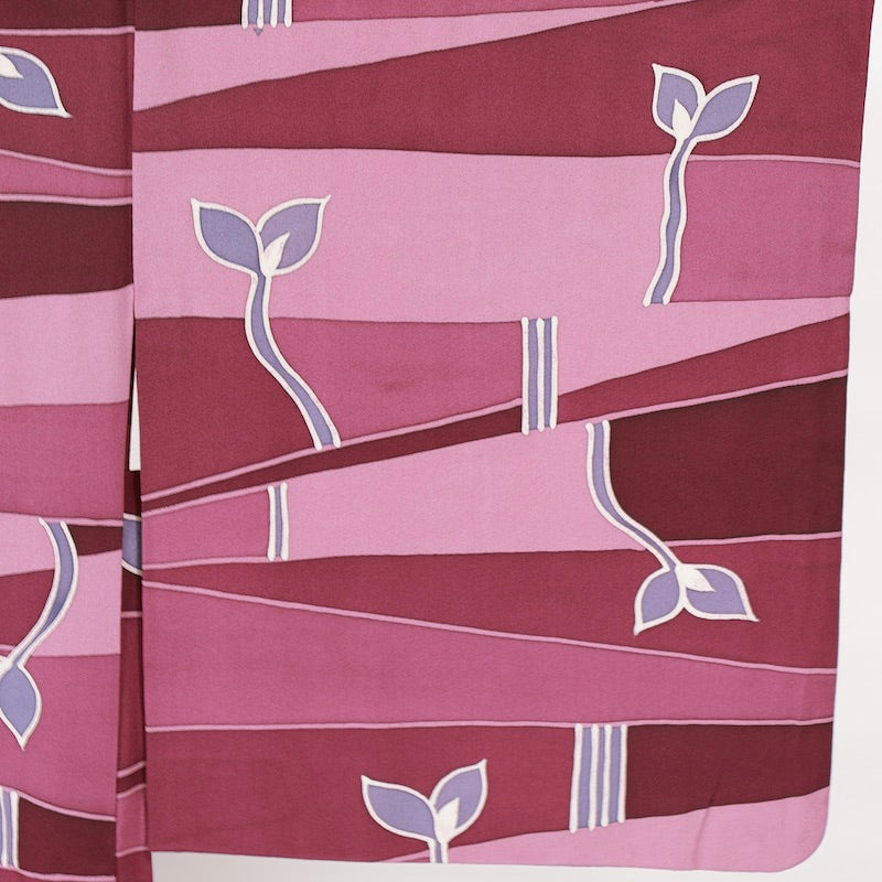Used kimono jacket (Haori) M-size 100% silk /1140