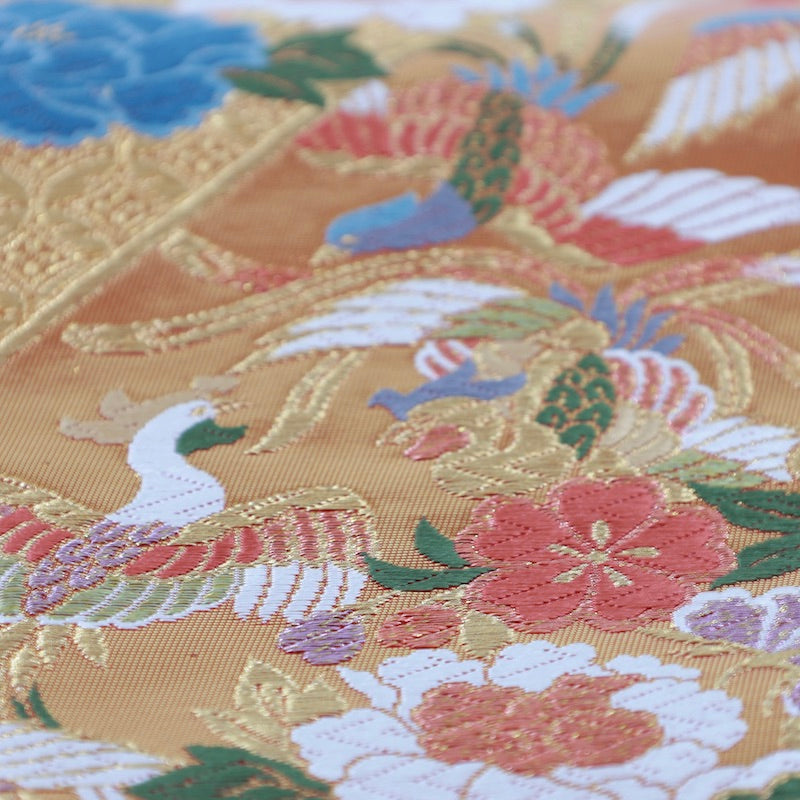 Used kimono sash belt (Hukuro-obi) 100% silk / 1142