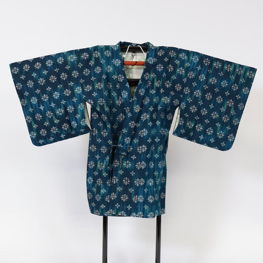 Used kimono Coat (Dotyugi) M-size 100% silk /1145