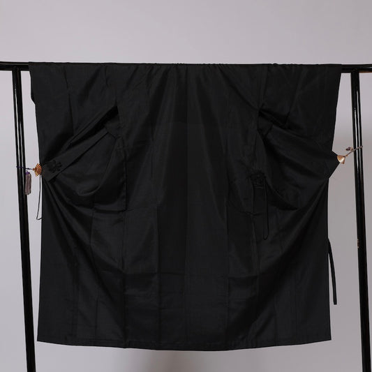 Used kimono Rain Coat M-size polyester /1153