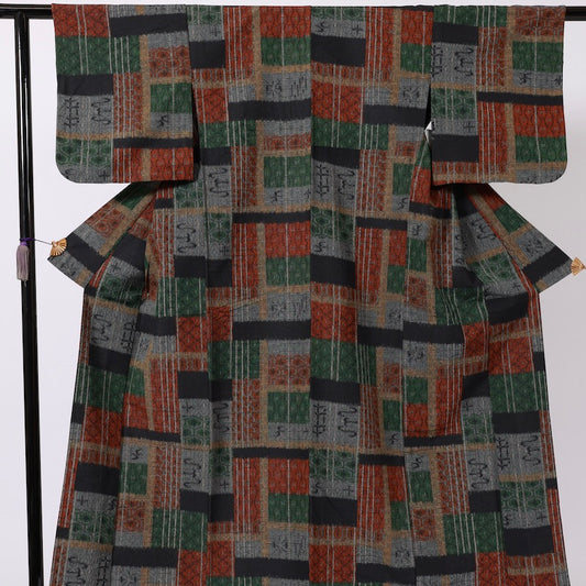Used kimono (Komon) S-size wool /1135