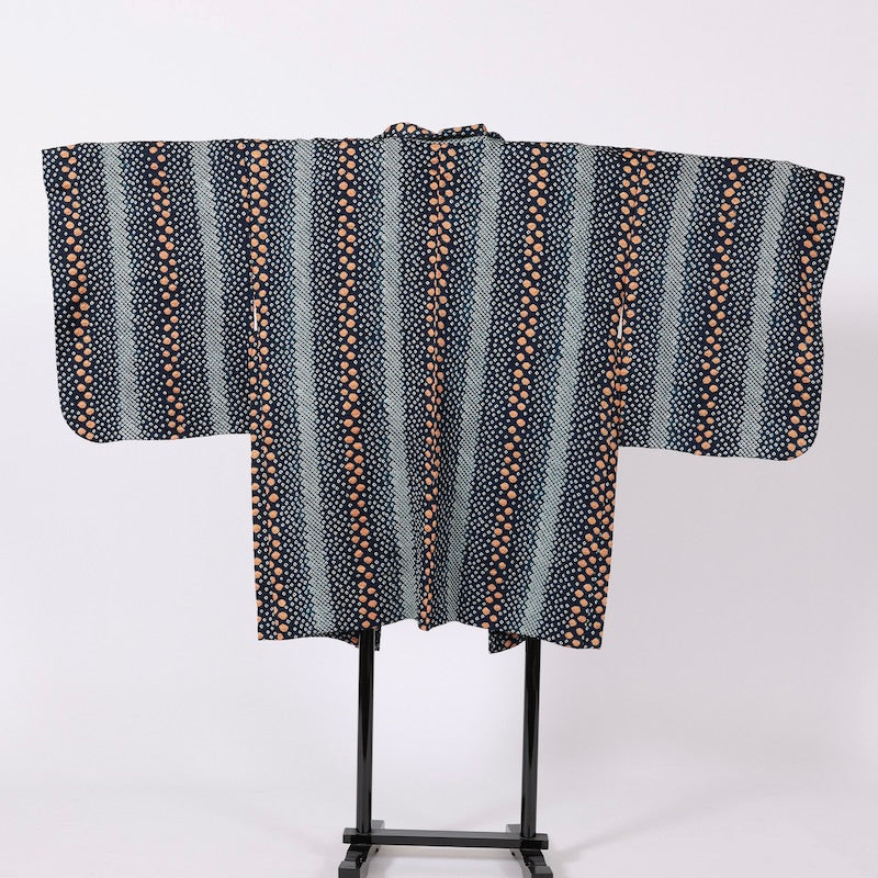 Used kimono jacket (Haori) M-size 100% silk /1138
