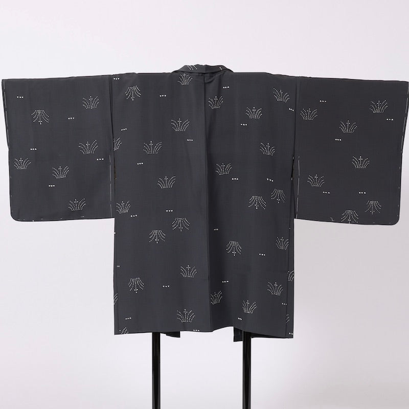 Used kimono Jacket (Haori) M-size 100% silk / 1157