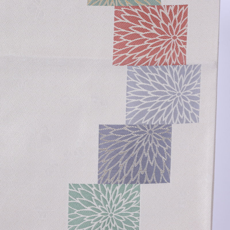 Japanese kimono sash belt (Hukuro-obi) 100% silk /761