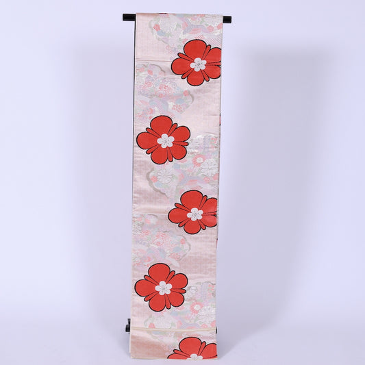 Japanese kimono sash belt (Hukuro-obi) 100% silk /757